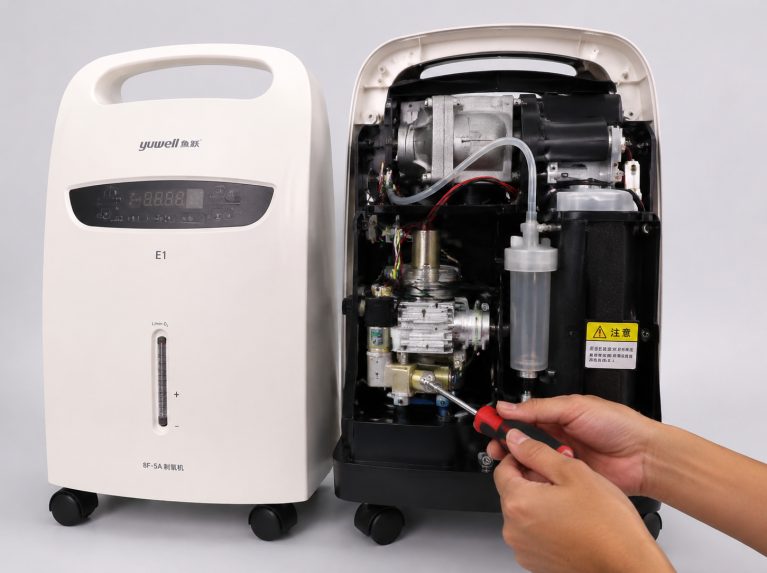 保定鱼跃制氧机E1/E2/E3/E4故障代码维修